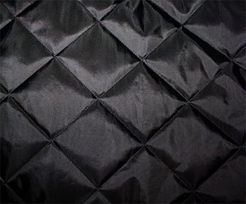 Kawai RX1 Piano Cover 5'5" - Quilted Black Nylon with Side Splits