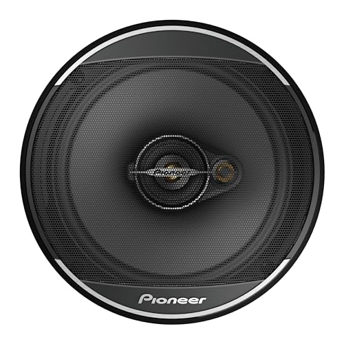 Image of PIONEER A-Series Standard TS-A1671F 6.5 inch 3-Way Speakers (Pair) - 320W Max, Balanced Sound + Smooth Treble, Enhanced Bass, Ideal Factory Upgrade, Installation Adaptors Included