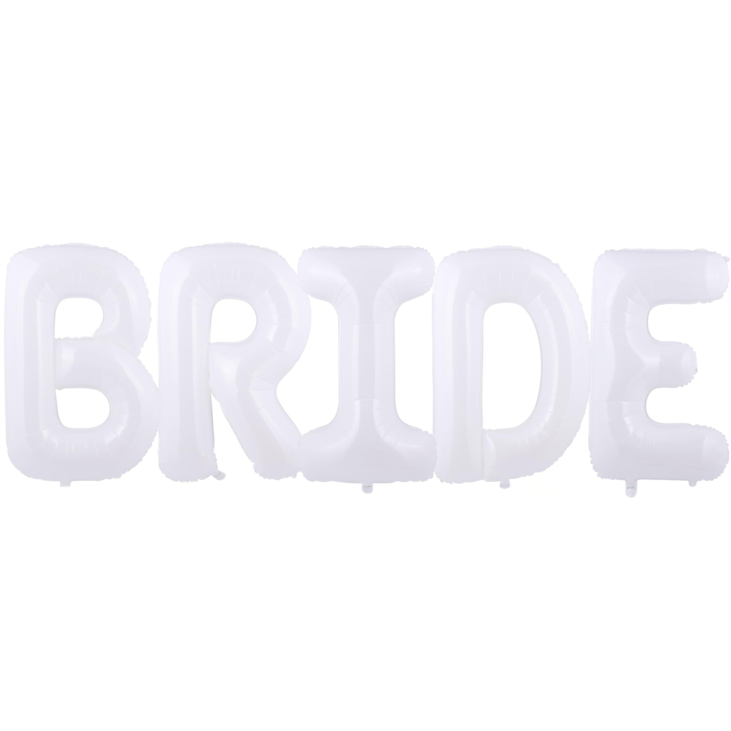 40 Inch White BRIDE Giant Balloons，Wedding Party, Engagement Party, Bridal Shower Decorations Large Balloons.