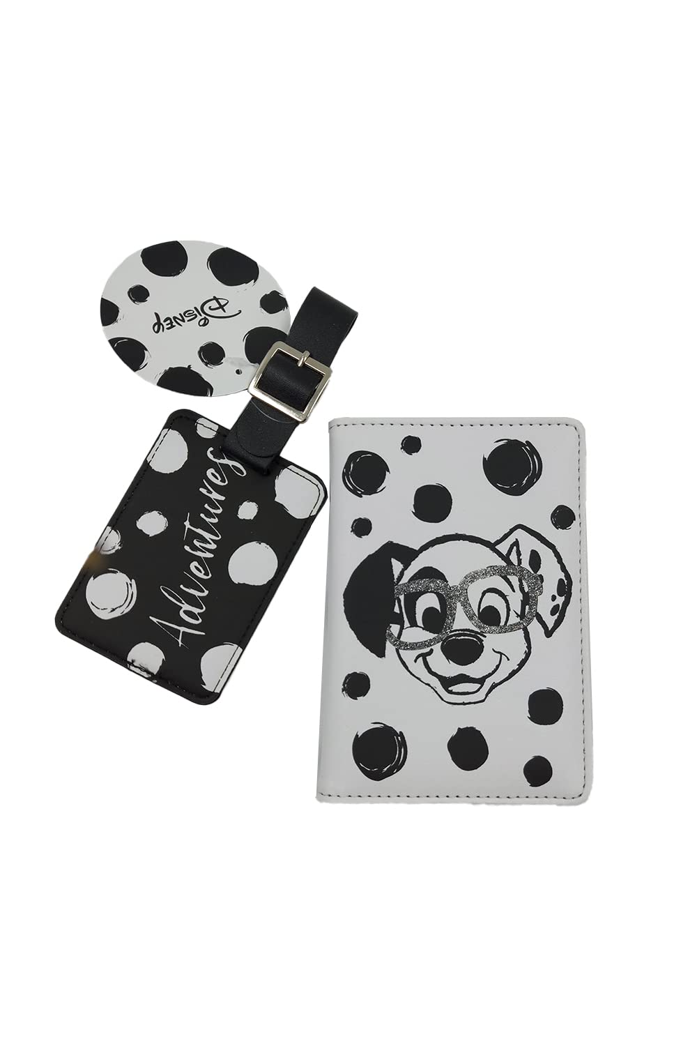 BB DesignsBB Designs Disney 101 Dalmatians Passport & Luggage Tag, White