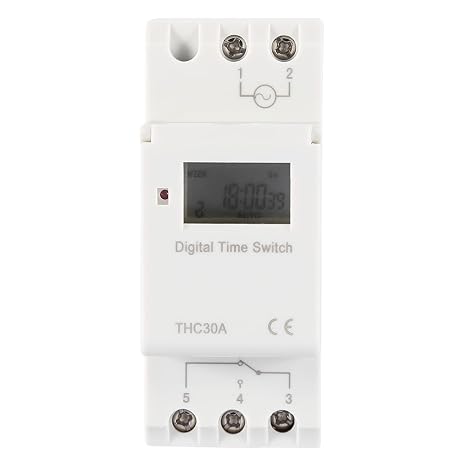 12V Dc Digital Timer Switch 30A