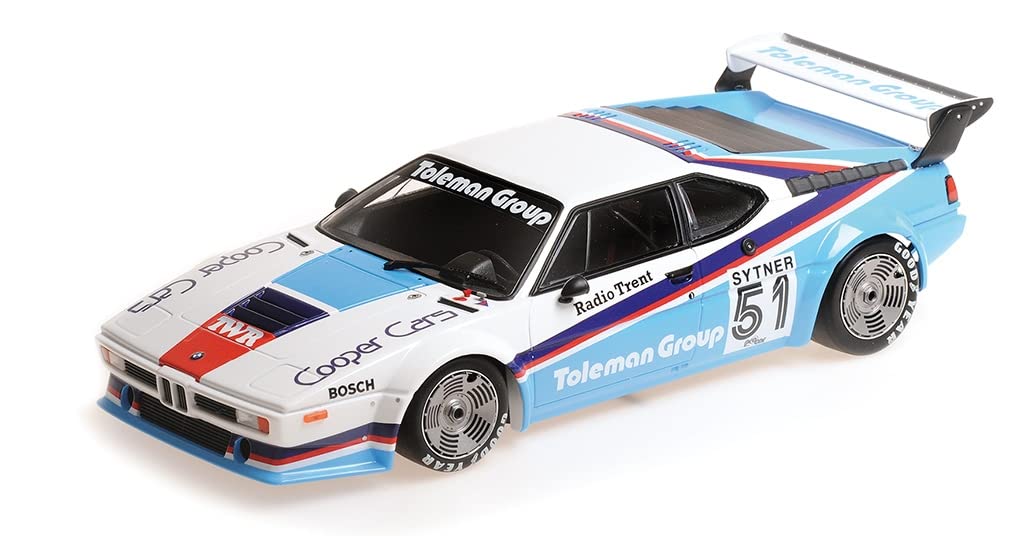 Miniature BMW M1 #51 Sytner - MINICHAMPS 1/18 - Procar Series 1979
