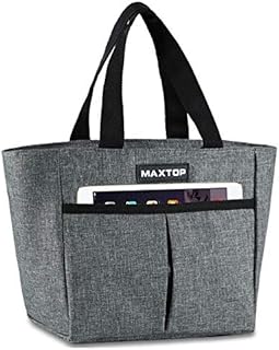 MAXTOP Lunch Bags for Women,Insulated Thermal Lunch Tote Bag,Lunch Box with Front Pocket