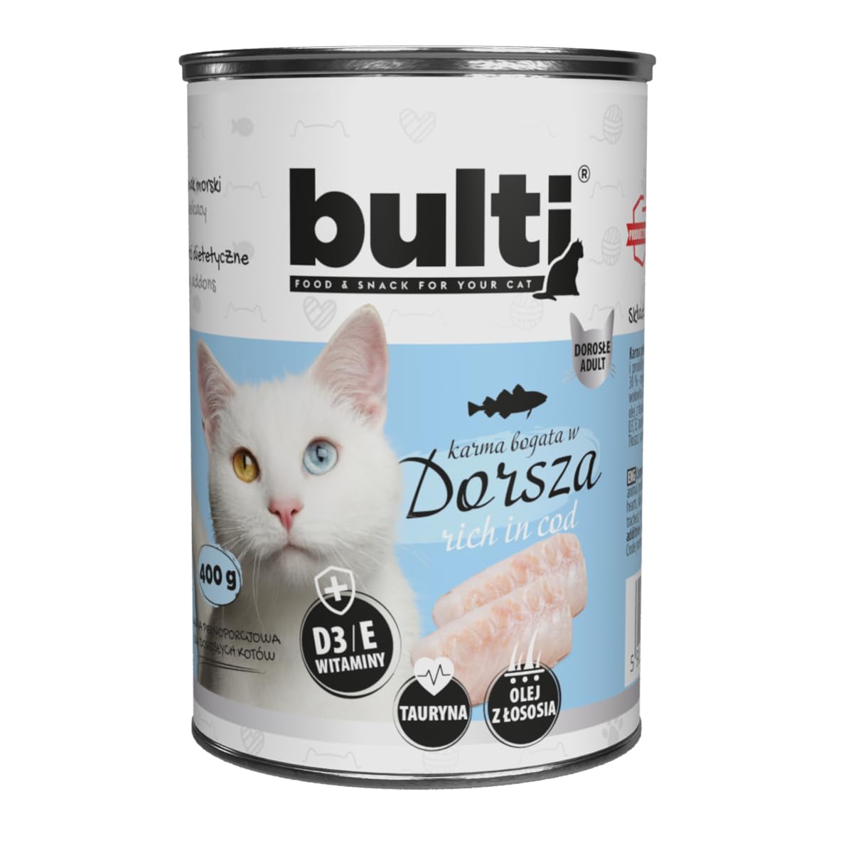 BULT Katzenfutter Nass Dose 24x400g Mix | hoher Fleischanteil
