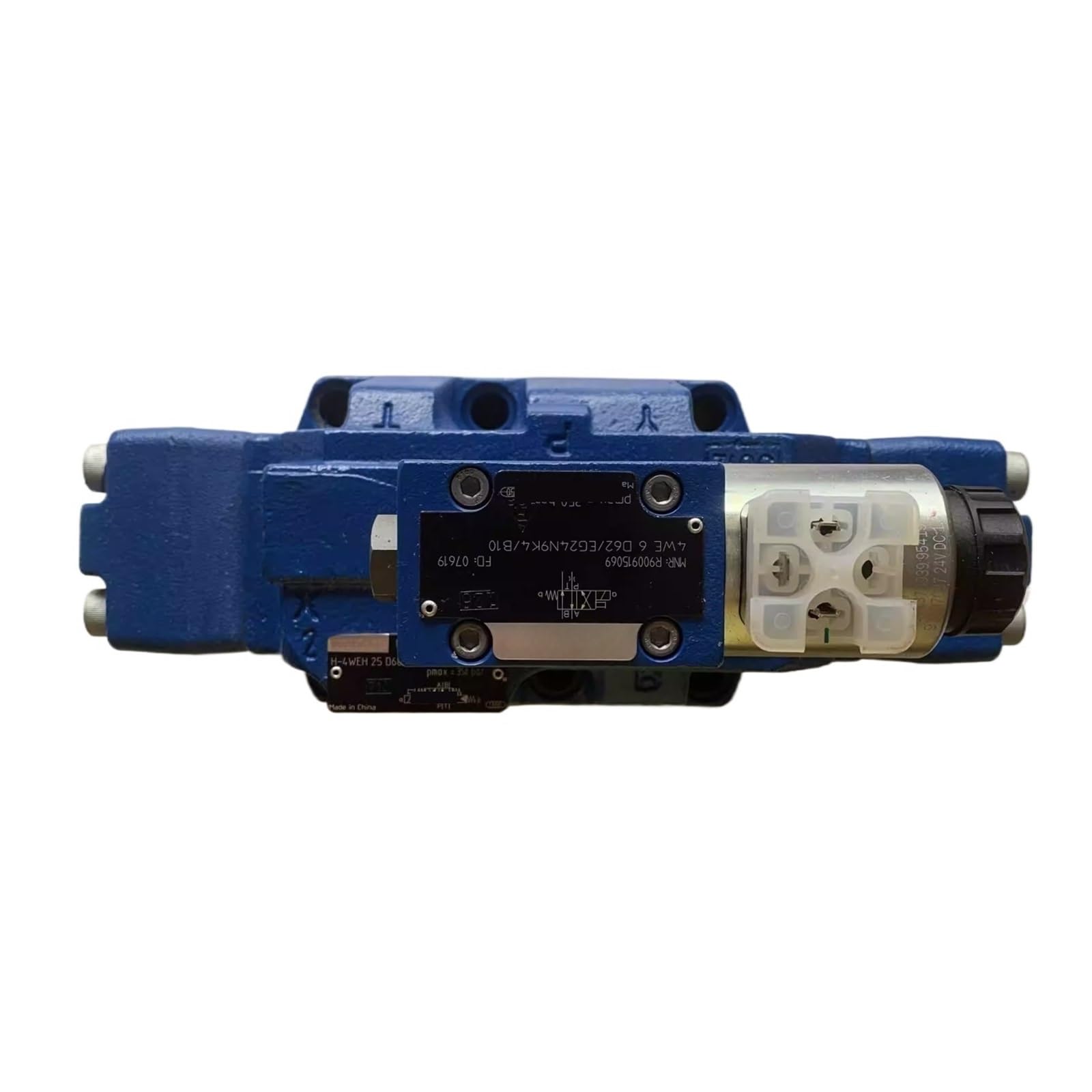 Valve hydraulique 4WE6D1X pour stabiliser la pression des injecteurs de plastique industriels