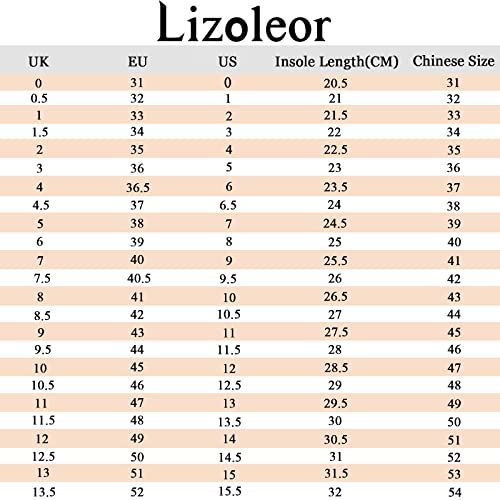 Lizoleor Donna con Cinturino alla Caviglia Prom