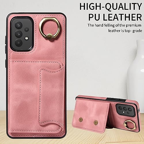 Housse Samsung A32 4G or rose idéale pour visionnage mains libres - 3