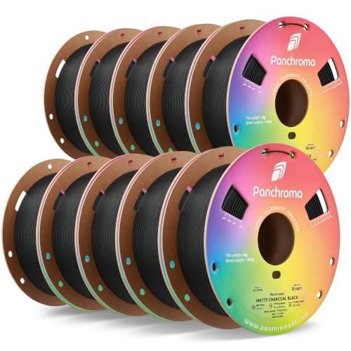Image of Polymaker Panchroma Matte PLA 3D Printer Filament Bundle 10kg, 1.75mm