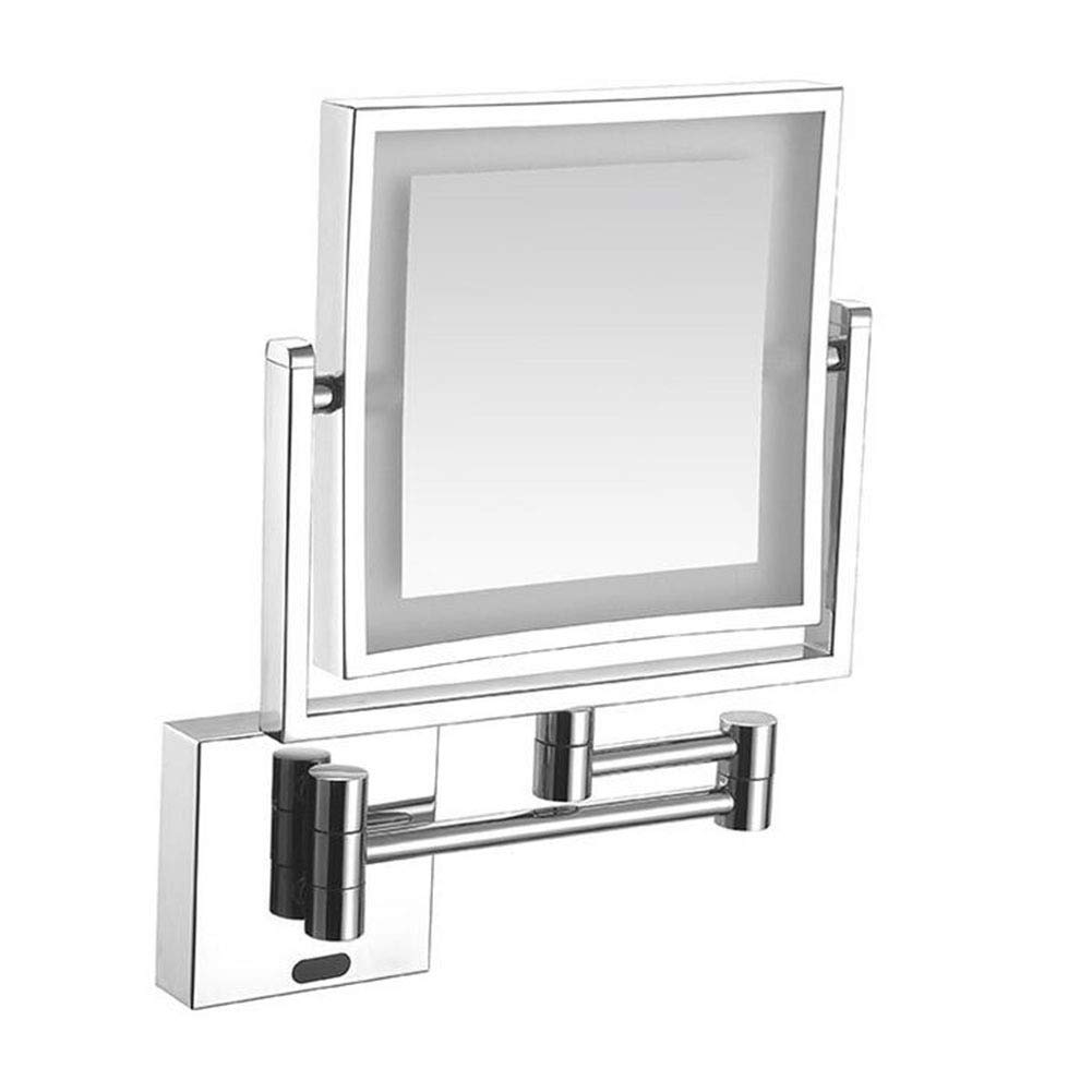 Miroir de maquillage télescopique pour voir chaque détail net