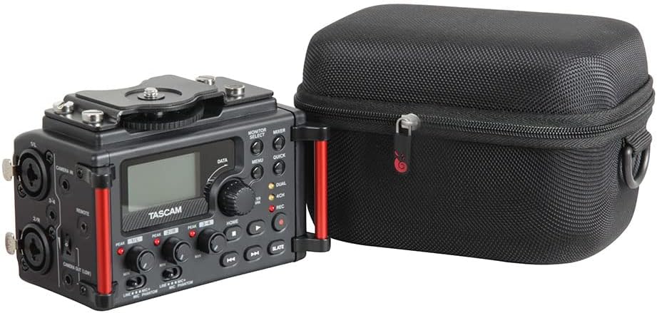 Travel Case for Tascam DR-60DMKII 4-Channel Portable Audio Recorder