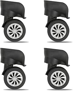 Ruote Di Ricambio Per Valigie Volein - 2 Pezzi Universali, Gomma Resistente, Diametro 55 Mm - Foto 10