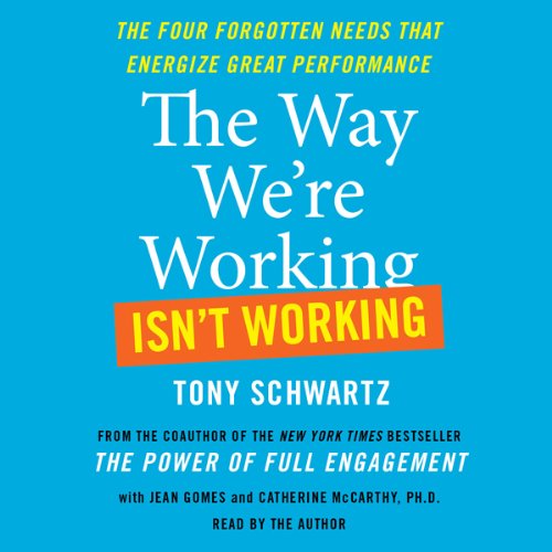 Cover art for The Way We're Working Isn't Working