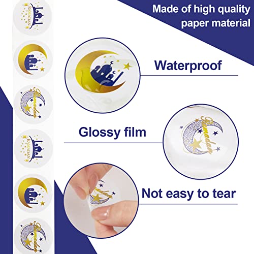 600Pcs Ramadan Stickers- Eid Mubarak Label Stickers For Muslim Party Supplies- Ramadan Kareem Stickers Ramadan Mubarak Stickers For Eid Party Decorations Ramadan Party Supplies (3 Styles) #TOP5