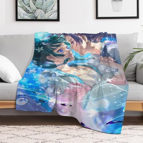薬屋のひとりごと 毛布 大判ブランケット 125×150cm フランネルブランケット 高精細プリント 軽量 抗菌防ダニ 静電気防止 洗濯可能 オールシーズン使用 柔らかい 子供 大人兼用 [2]
