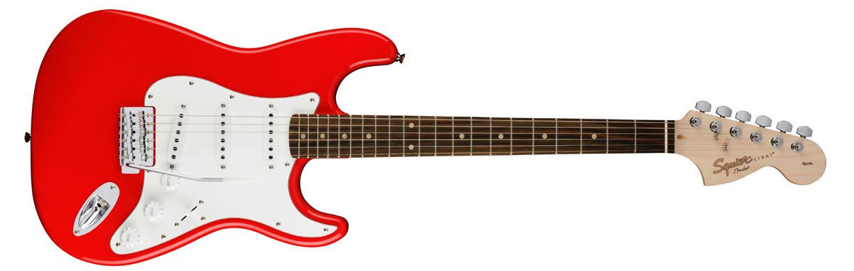 Squier Affinity Stratocaster Electric Guitar, Race Red : Amazon.in