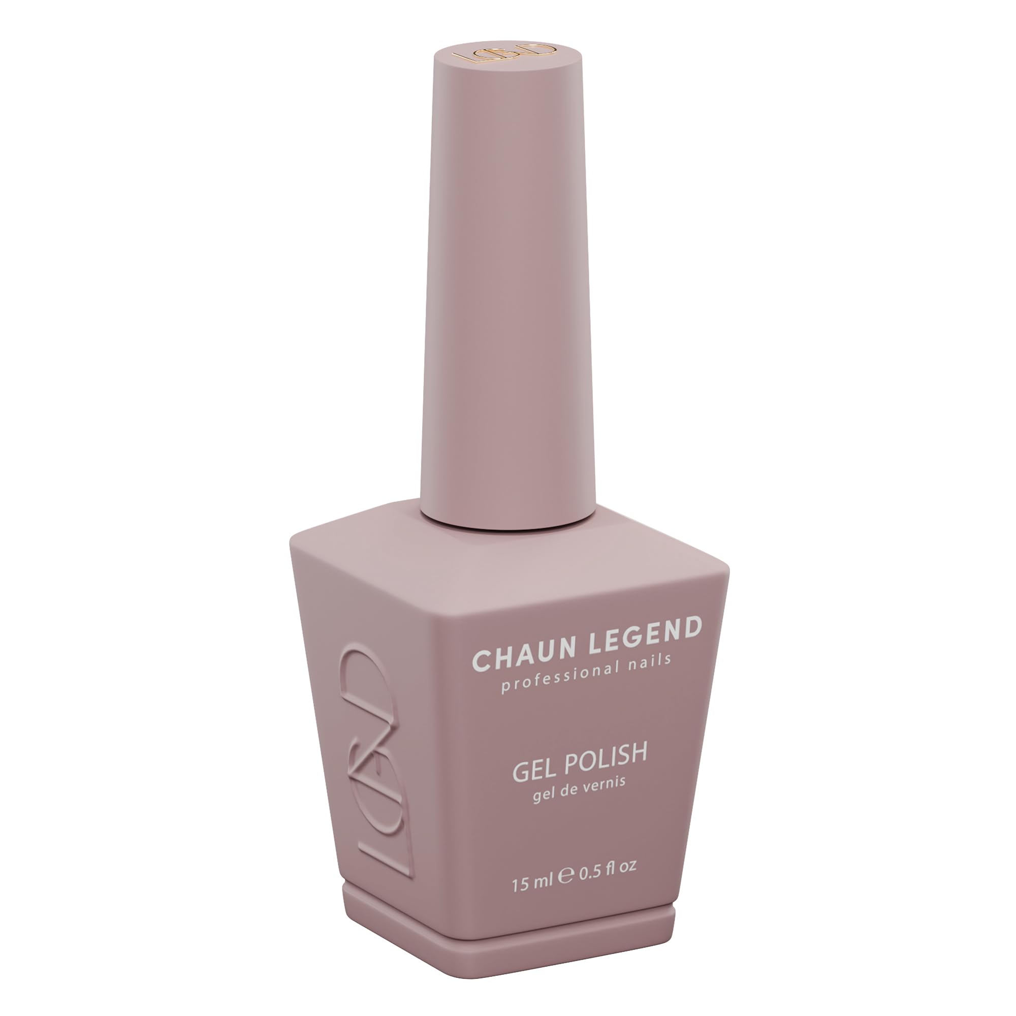 Chaun Legend UV Gel Nail Polish, 0.5 Ounce Long Lasting Salon Quality, Bubble Free Professional Manicures, Quick Dry High Shine, Perfection LG5004 (