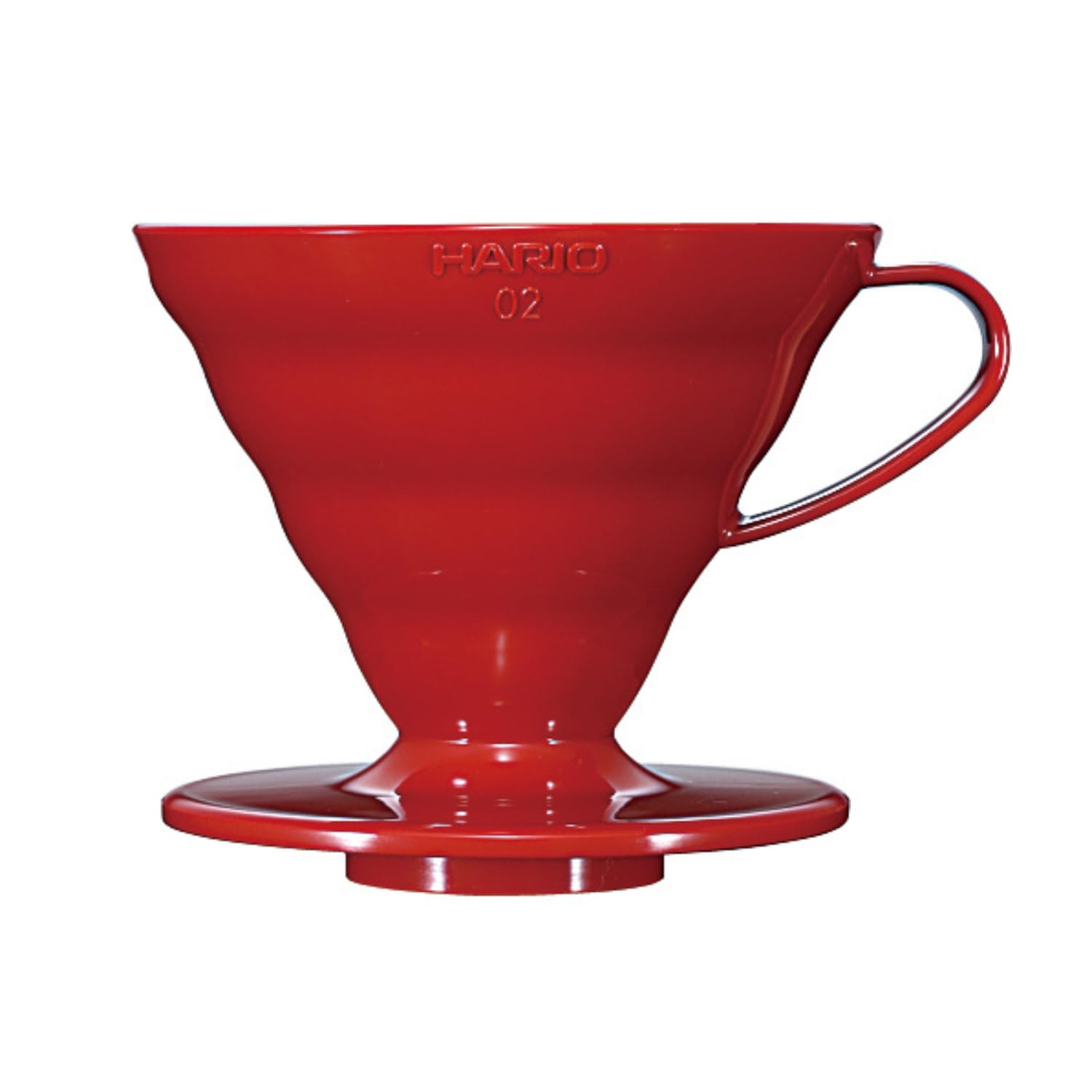 HARIO(ハリオ) V60 透過ドリッパー 02 レッド 1~4杯用 コーヒー…