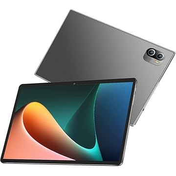 tablet pad 5 pro, 8GBRAM + 256GB ROM, cartão SIM duplo, tela imersiva de 10,1 polegadas, Android 13, câmera de 16MP + 32MP, Wifi, Android 13, 5G, bateria de 8800mAh (Cinza)