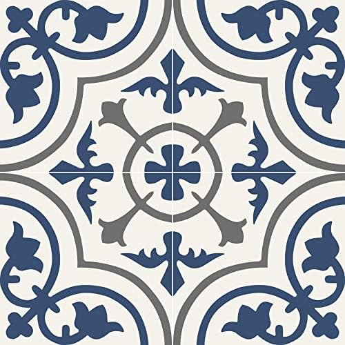 MSI Zenzibar Encaustic 8 in. x 8 in. Sample Matte Porcelain Wall Tile for Bathroom, Floor Tile and Kitchen Backsplash