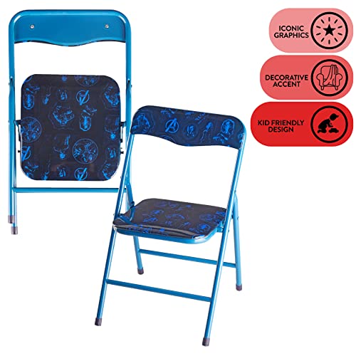 Marvel Avengers Infinity War 3 Piece Children's Activity Square Table and Chair Set, Ages 3+ by Idea Nuova - Image 4