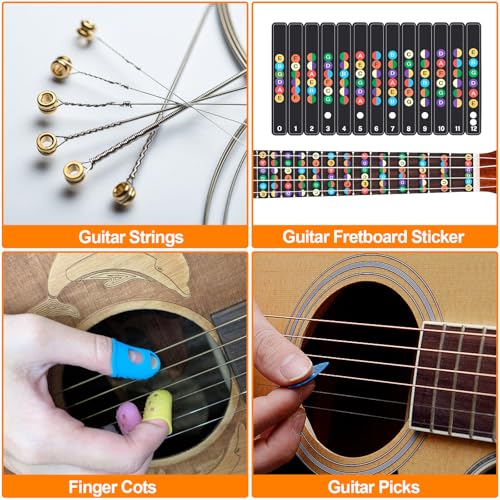 132-Piece Guitar Maintenance Tool Kit with Carry Bag - Image 6