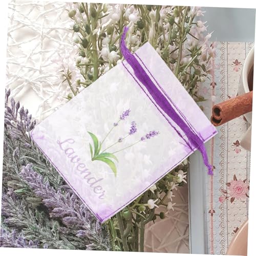Bolsas de Organza Lavender 20 piezas para Hierbas y Flores miniatura 5