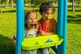 FEBER - Art & Fun Board Przezroczysty łupek w kształcie sztalugi dla dzieci do malowania i zabawy, z 4 kolorowymi pisakami, naklejkami i klipami do umieszczania papierów i kalki, słynny (800013532)
