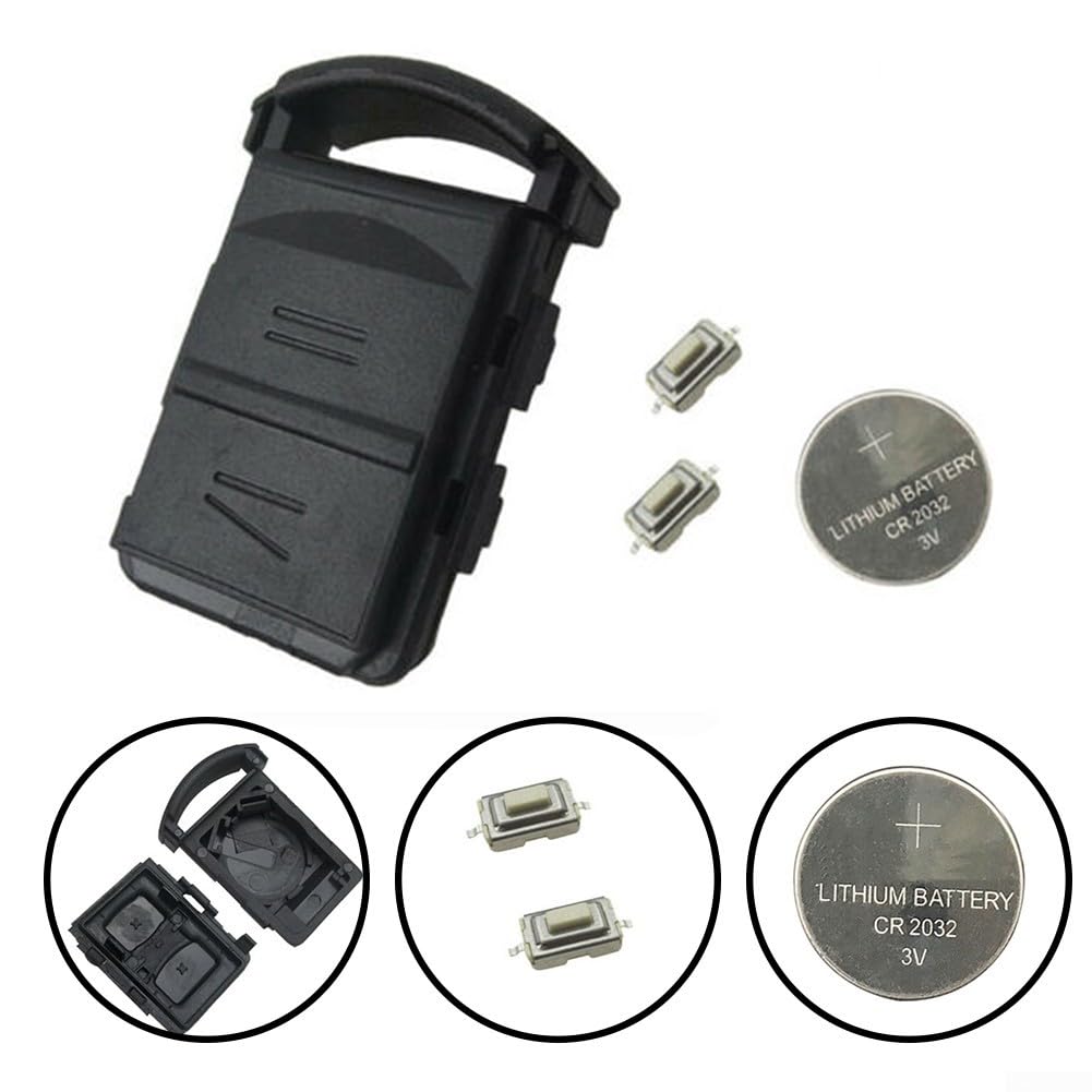 Heart Horse 2 Tasti Guscio Chiave per Auto con Telecomando per Opel