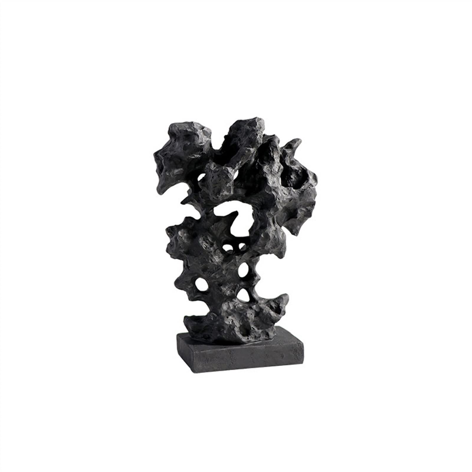 Statua Decorazione della statua del giardino roccioso di simulazione della resina Nuova decorazione della scultura di arte fatta a mano cinese Soggiorno Ornamento decorativo del desktop dell'ufficio S