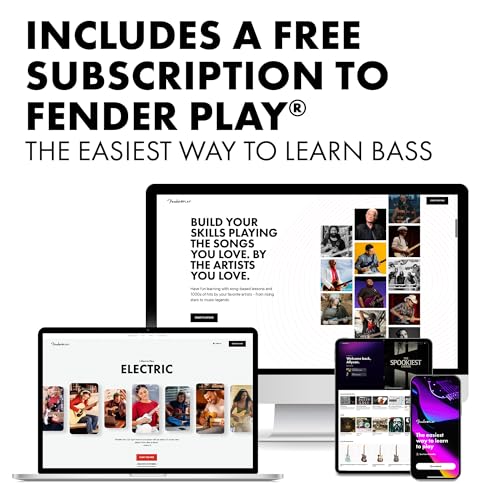 Image of Fender Squier Debut Series Precision Bass Guitar, Beginner Guitar, 2-Year Warranty, Includes Free Lessons, Sea Foam Green with Satin Urethane Finish