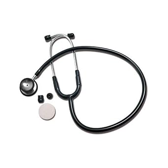 Graham-Field Panascope Lightweight Pediatric Stethoscope, Black, 510