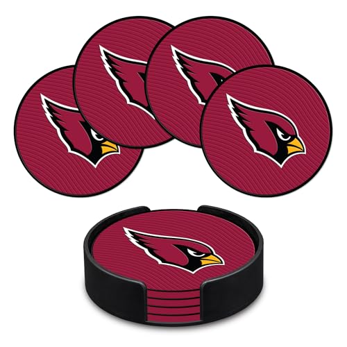 Rico Industries NFL Football Arizona Cardinals Classic Favorites: PVC Coaster Set (4-Pack)