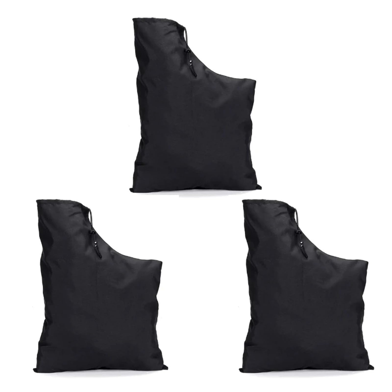 Fangsack 1/3 stücke Blatt Vakuum Sammlung Tasche Ersatz Tasche Mit Zip for Elektrische Laubbläser Fangsack FüR Laubsauger(3 pcs)