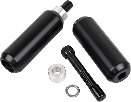 4.5" Black Upper Shock Mount Frame Sliders Anti Crash Protector Falling Protection Fit for Harley Sportster XL 1200 883 Iron 48 72 2004-2023