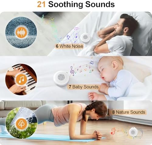 GMEKA baby white noise machine with child lock