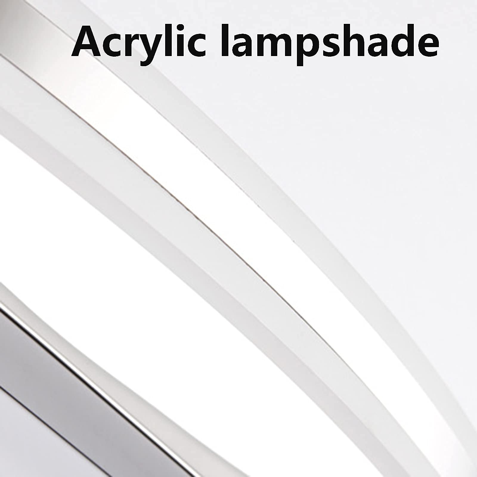 Led Espejo Luz Fresco Blanco 6000K Dormitorio Imagen Pared Luz Hotel Inodoro Impermeable Espejo Gabinete Lámpara Anti Niebla Maquillaje Luz/100Cm19W