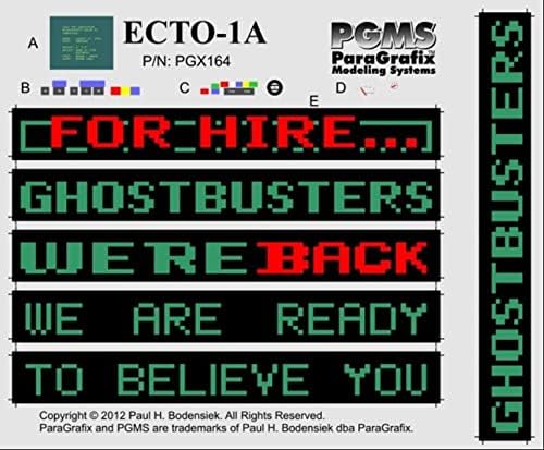 BIBNY 1/25 Paragrafix Ghostbusters Ecto-1A Photoetch Set PGX164