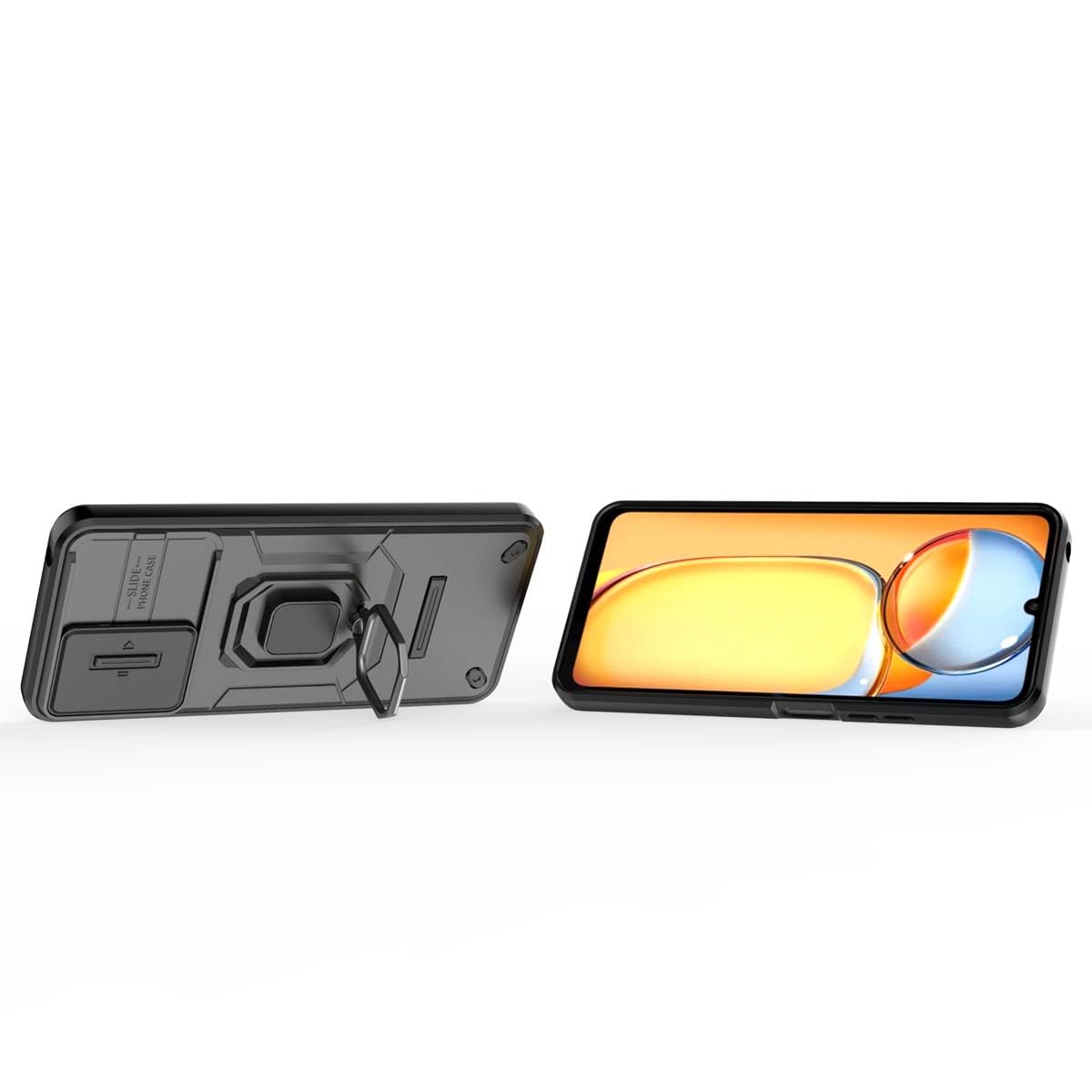 Coque Pour Xiaomi Redmi 13C-Poco C65-Redmi 13 C Avec 1 Pièces Protection Écran En Verre Trempé