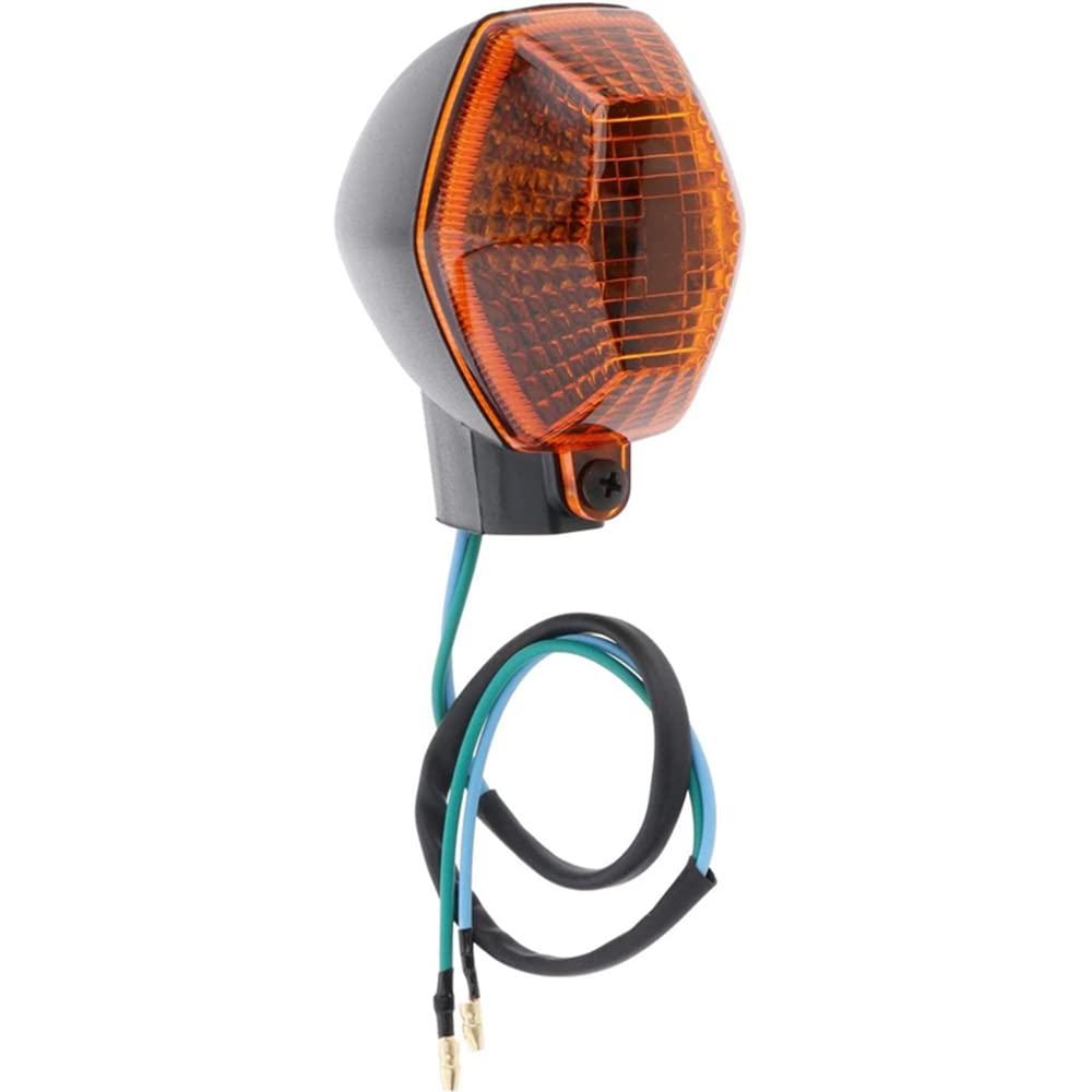 Tbest Lente degli Indicatori di Direzione, Sinistra Destra Anteriore Indicatori di Direzione Spia Lampada Sostituzione del Coperchio Dell'alloggiamento Dell'obiettivo per DL 1000 V‑Strom(Giallo