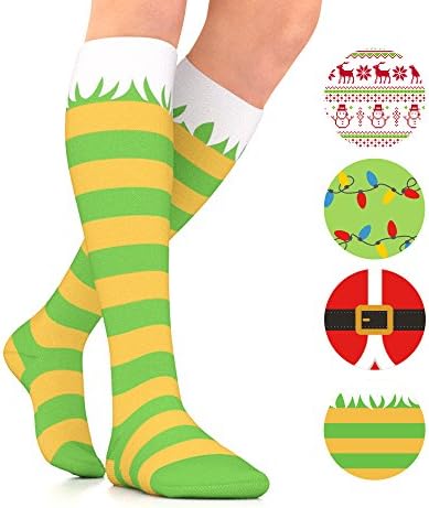 Holiday Compression Socks | Women Men Nurses Runners | 15-20 mmHg Medical Stockings