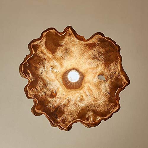 Lustre en cristal de luxe et résine style industriel chic
