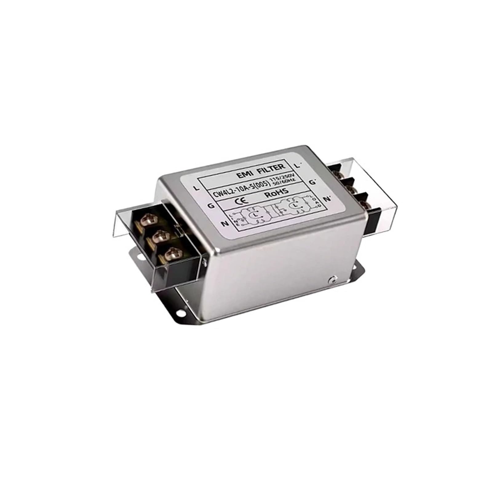 MBPAIHOP Power Filter CW4L2-S (005) 3A to 40A 220V CW4L2-10A-S(CW4L2-6A-S(005))