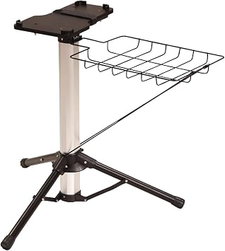Speedypress Ironing Press Stand for the Mega Silver 64cm Steam Ironing Press, Silver/Black