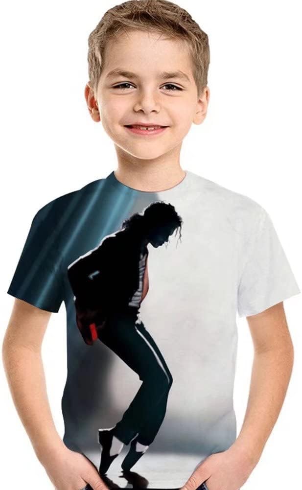 Kids Boys Girls Fashion 3D T-Shirt Short Sleeve Print Tee Shirts Tops
