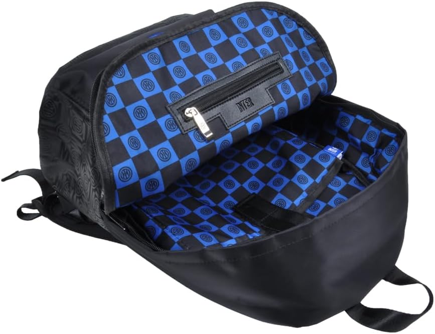 Inter Unisex's 153415 Backpack, Black, One Size, Black, One Size, Black, One size, Black, One Size