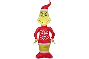 4ft Grinch Airblown Inflatable Xmas Dr. Seuss