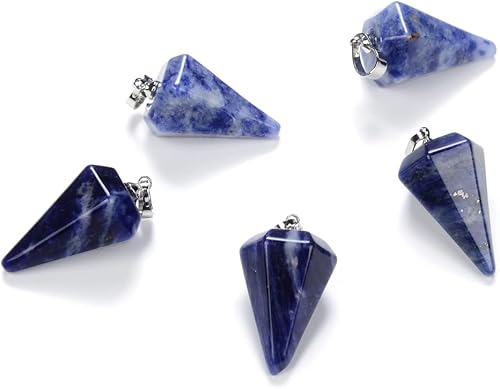 Miniatura 4 de Adabele - Colgante de obsidiana negra natural curativa, cuentas focales para mujeres y hombres, fabricación de joyas G2P-M5