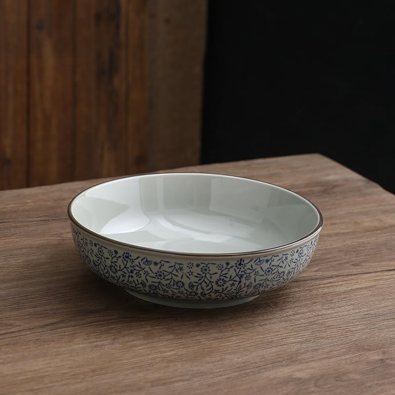 Insalatiere Insalatiere Ciotola Zuppa Ciotola for zuppa in ceramica for uso domestico Insalatiera da 9,8 pollici Insalatiera di grande diametro Ciotola for verdure for ristorante Ciotole da Cucina Cio