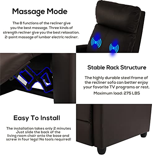 Sillón Plegable Clásico Madera Marrón miniatura 4
