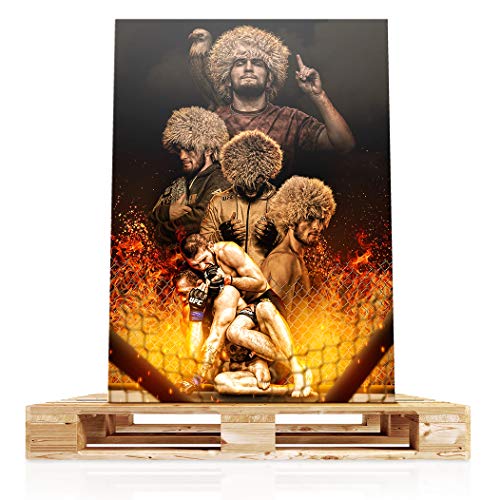Khabib Nurmagomedov Poster | UFC 229-249 Wall Art | Khabib Nurmagomedov Quotes 24x16 | UFC Poster Khabib | (Artwork601, 15x10)